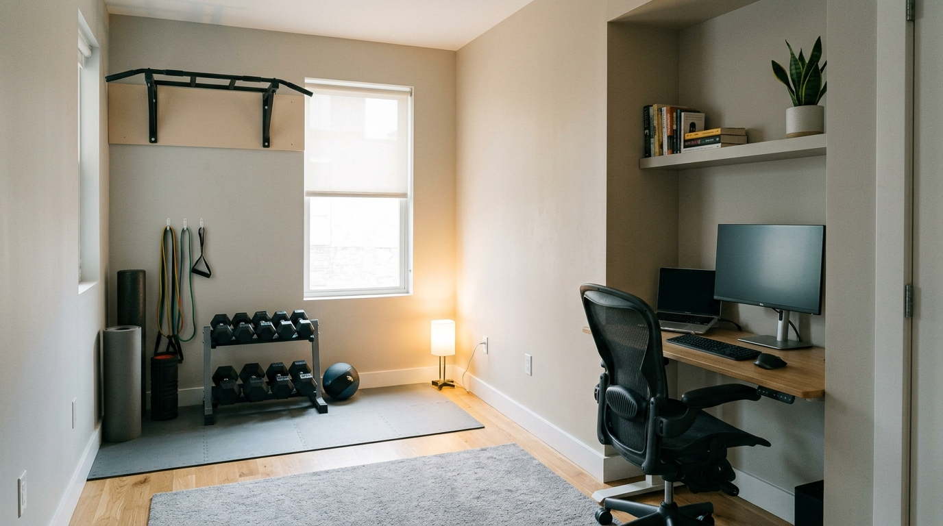 Finish with a simple routine friendly layout